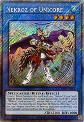 Nekroz of Unicore - RA03-EN262 - Platinum Secret Rare - 1st Edition